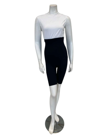 Leonisa Black Extra High Waisted Firm Support Shorts